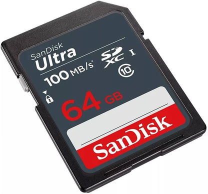 SanDisk Ultra 64GB SDXC Memory Card 100MB/s