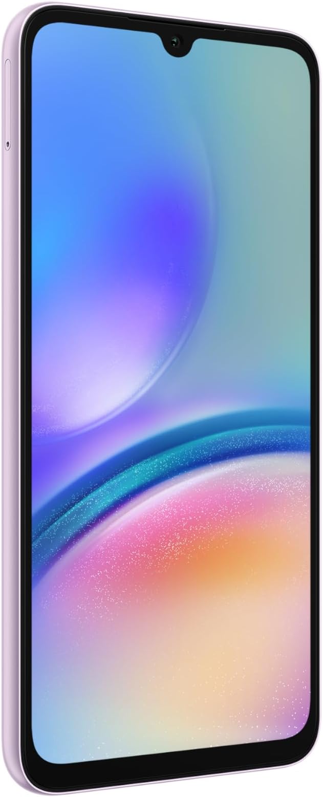 Samsung Galaxy A05s, Android Smartphone, Dual SIM Mobile Phone, LTE, 6GB RAM, 128GB Storage, Light Violet