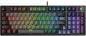 FANTECH ATOM96 MK890 Full Gaming Keyboard RGB Mechanical - RED Switch - Double Injection Keycaps - 10 Lighting Effects - Full Keys Anti-Ghosting - Dedicated Volume Knob | Gray