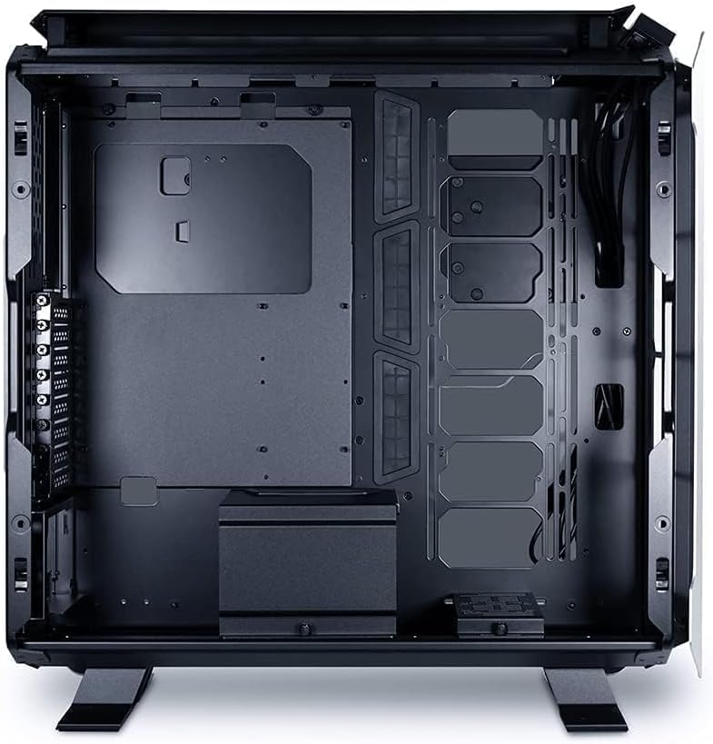 Lian Li Odyssey X Silver Tempered Glass on The Left and Right Sides, Aluminum Full Tower Gaming Computer Case - TR-01A