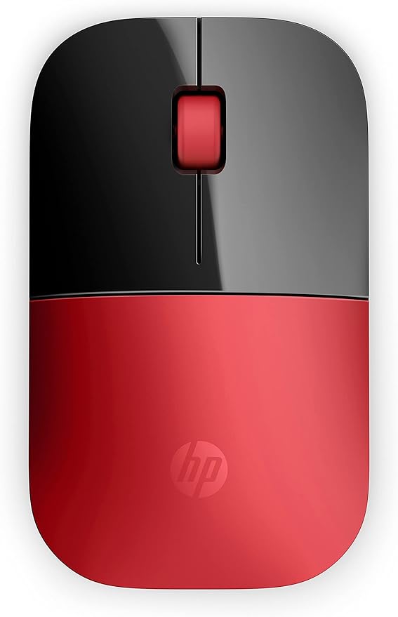 HP Z3700 Wireless Mouse - Red" )