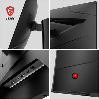 msi G244F E2 23.8 Inch FHD Gaming Monitor - 1920 x 1080 Rapid IPS Panel, 180 Hz / 1ms, 118% sRGB Colour Gamut/Adaptive-Sync - DP 1.2a, HDMI2.0b