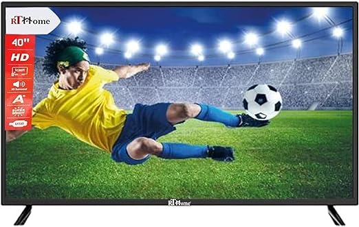 RT Home FHD LED TV 40 INCH - I Cast (RT-40A),Black