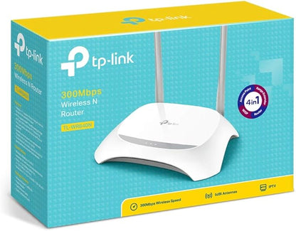 TP-Link TL-WR840N 300 Mbps Wireless N Router - White