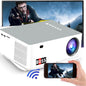 BOSS S39A, 3840x2160p | Contrast Ratio 7000:1 | Lumens 6000 | Android Version 6.0 | Ram: 1 GB, ROM: 8 GB| Supports USB, HDMI, Wi-Fi/Bluetooth| Home Theatre Video Projector for Home/Office