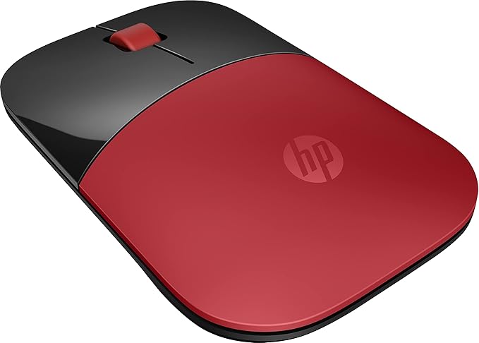 HP Z3700 Wireless Mouse - Red" )