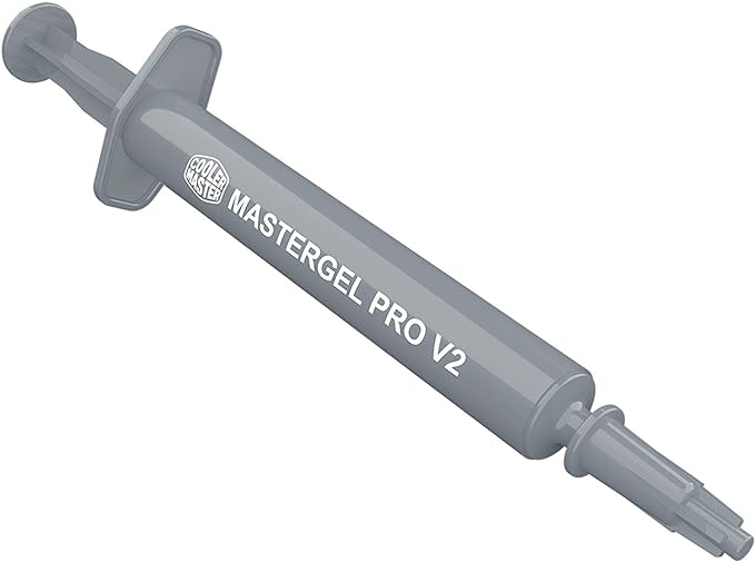 Cooler Master MasterGel Pro V2 High Thermal Conductivity Compound for CPU Coolers (9 W/mK) – Ultra-Efficient CPU/GPU Heat Dissipation with Zero Electrical Conductivity, Applicator Included