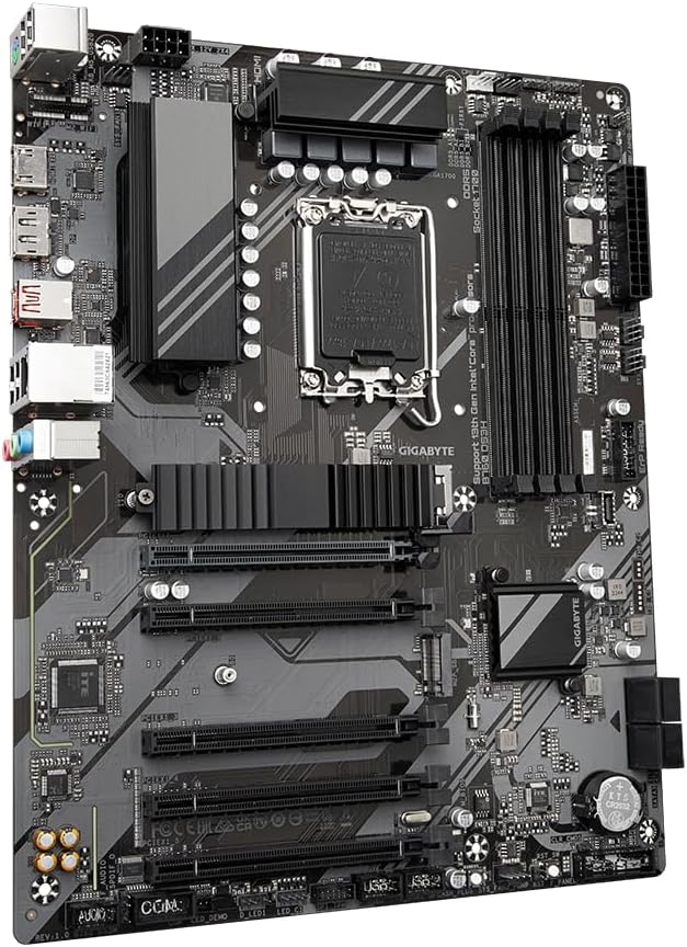 Motherboard|GIGABYTE|Intel B760 Express|LGA1700|ATX|Memory DDR5|Memory slots 4|4xPCI-Express 3.0 1x|1xPCI-Express 4.0 16x|2xM.2|1xHDMI|1xDisplayPort|4xUSB 2.0|1xUSB 3.2|1xUSB-C|1xPS/2,