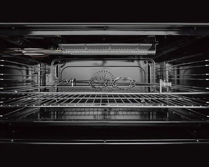 LA GERMANIA Freestanding Cooker 90 x 60, 5 Gas Burner, Stainless x Black 9M10G4A1X4AWW - T