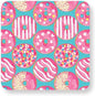 Pix Pink donuts Rubber full design mousepad for laptop and computer case