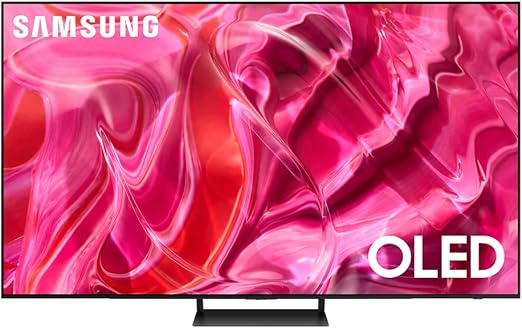 Samsung 77 Inch QD-OLED Smart TV - Neural HDR Quantum Processor 4K with 6 Speakers - Black - QA77S90CAUXEG [2023 Model]