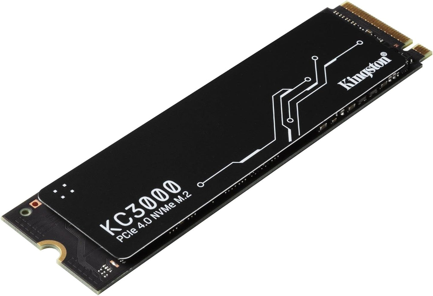 Kingston KC3000 PCIe 4.0 NVMe M.2 SSD - High-performance storage for desktop and laptop PCs -SKC3000S/1024G