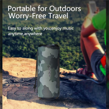 AWEI Y669 Portable Bluetooth Speakers: Wireless, Waterproof Outdoor Speakers, Best Bluetooth Speaker for Beach, Camping, and Hiking - Boombox Quality