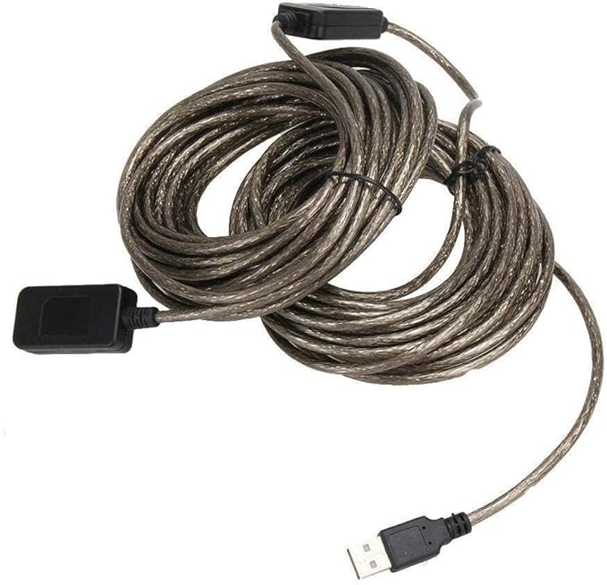 20M Cable Male to Female USB2.0 Extension Active Repeater 480Mbp for computer