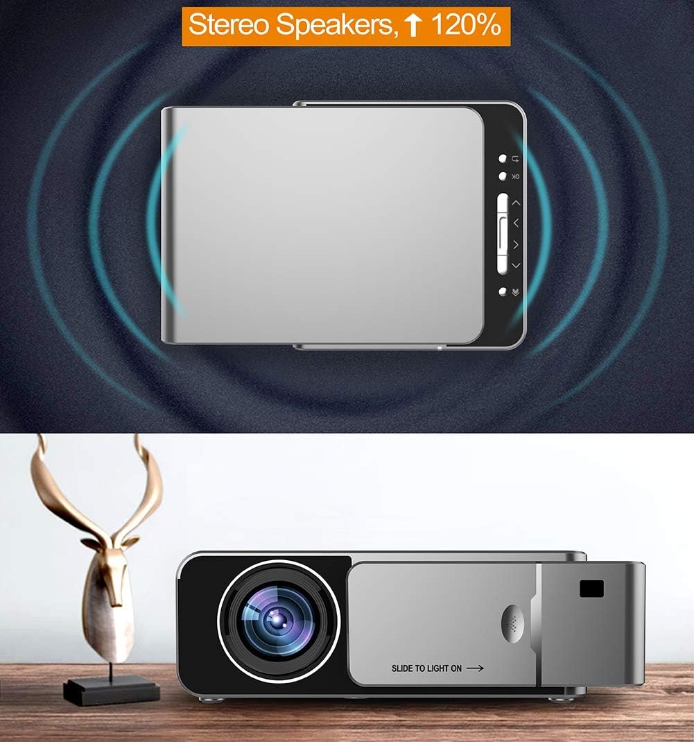 UNIC T6 Mini Projector 3500 Lumins 1280X720 Full HD LED Home Cinema Projector