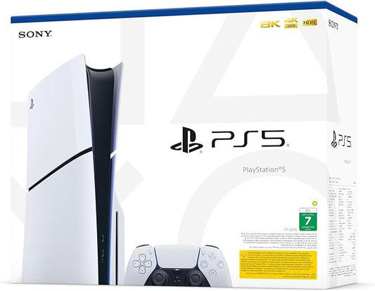 Sony PlaysStation 5 Slim Console Disk, 1 TB Storage Capacity, White