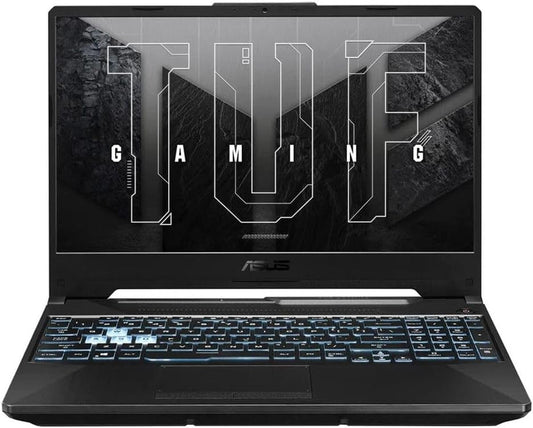 Asus FA506NF-HN005W TUF Gaming A15 AMD Ryzen-5 7535HS Processor 8GB RAM 512GB SSD NVIDIA GeForce RTX 2050 4GB Graphics Windows 11 15.6-inch FHD 16:9 144Hz Display Gaming Laptop, Graphite Black