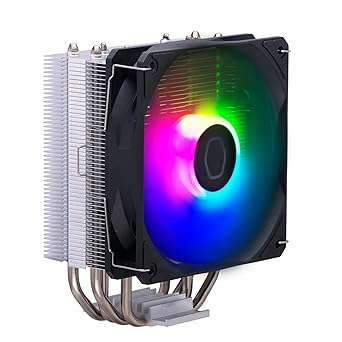 Cooler Master Hyper Spectrum V3 CPU Cooler - 120mm Fan | Support AMD & Intel CPU Socket AM5, AM4 / LGA 1700, 1200, 1151, 1150| PWM Case Fans | 71.93 CFM Airflow | 4 Heat Pipes