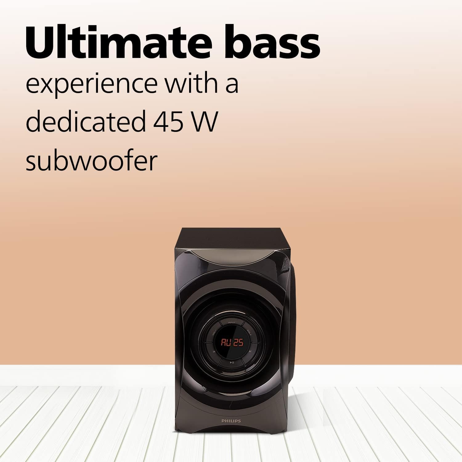 Philips SPA8000B Bluetooth Speakers, Black - T
