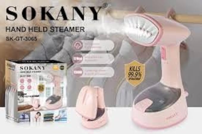 Sokany Clothes Steam Iron 1300 Watts 120mm SK-3065