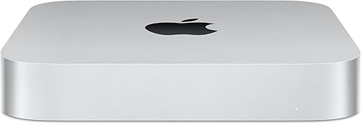 Apple 2023 Mac Mini Desktop Computer with Apple M2 chip with 8‑core CPU and 10‑core GPU, 8GB Unified Memory, 512GB SSD Storage, Gigabit Ethernet. Works with iPhone/iPad