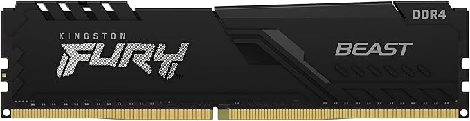 Kingston FURY Beast RGB 16GB 3200MHz DDR4 CL16 Desktop Memory Single Stick KF432C16BBA/16