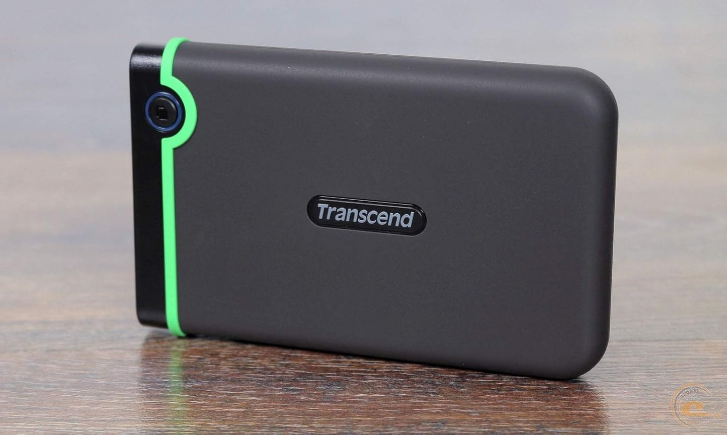 Transcend_Slim Portable Hard Drive Storage USB 3.1_StoreJet 25M3-1TB