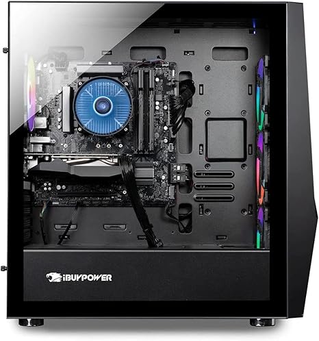 iBUYPOWER Pro Gaming PC Computer Desktop SlateMR 291i (Intel i7-12700F 3.6 GHz, GeForce RTX 3060 TI 8GB, 16 GB RGB DDR4 RAM, 1 TB NVME SSD, WiFi ready, Windows 11 Home)