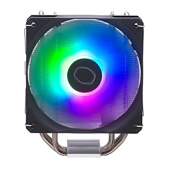 Cooler Master Hyper Spectrum V3 CPU Cooler - 120mm Fan | Support AMD & Intel CPU Socket AM5, AM4 / LGA 1700, 1200, 1151, 1150| PWM Case Fans | 71.93 CFM Airflow | 4 Heat Pipes