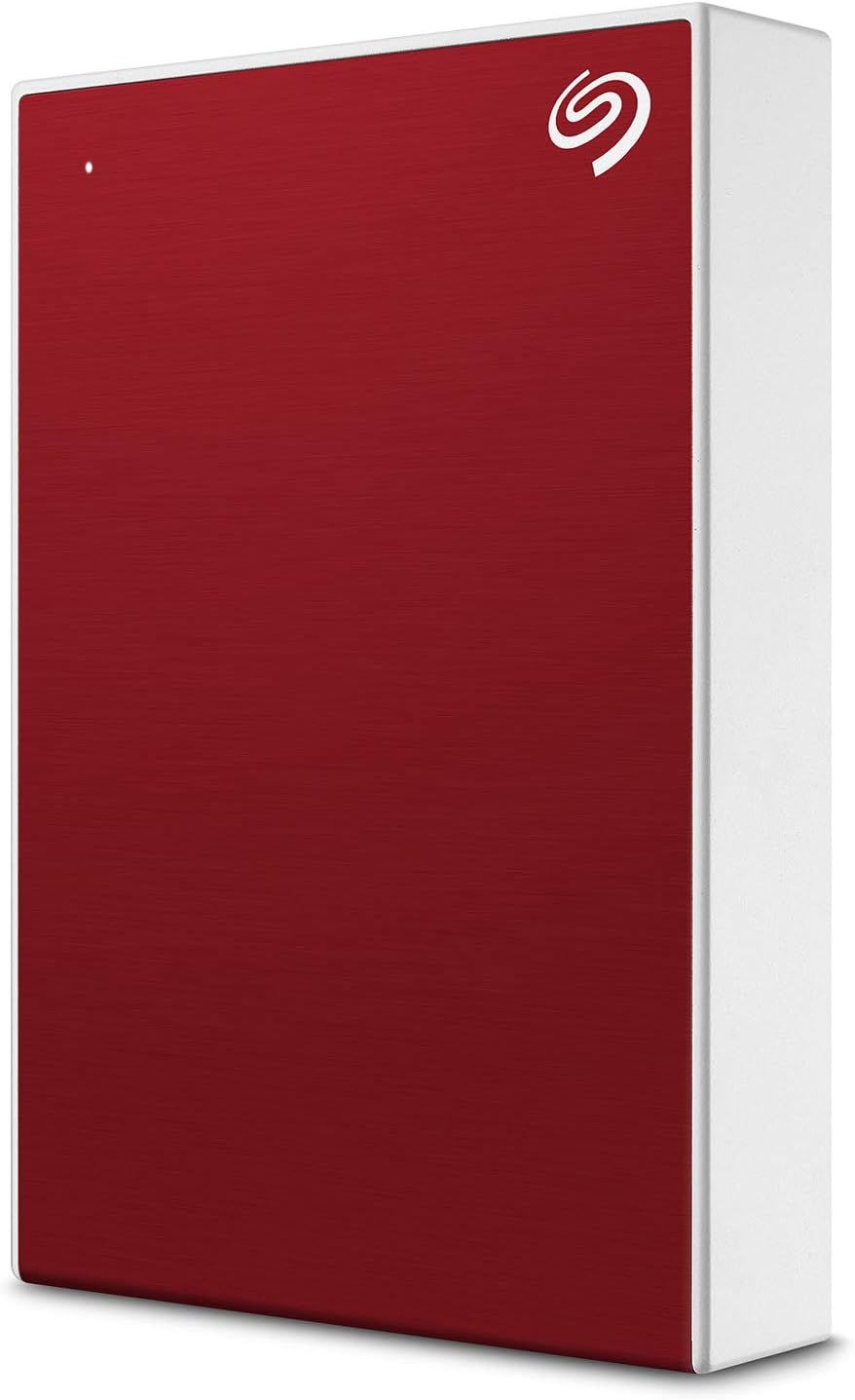 Seagate One Touch 2 TB Portable Hard Disk, USB 3.0 - Red