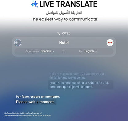 Samsung Galaxy S23 FE 5G Dual SIM Android Smartphone, 8GB RAM, 256GB ROM - Purple - 1 Year Warranty/Local Version - T