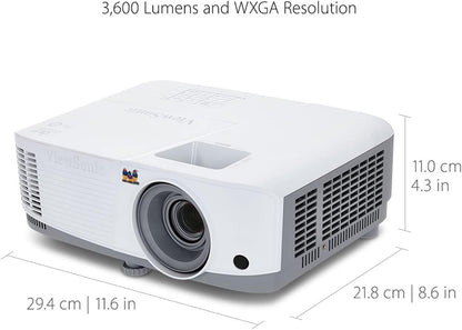 ViewSonic 3800 Lumens WXGA High Brightness Projector for Home and Office with HDMI Vertical Keystone (PA503W)