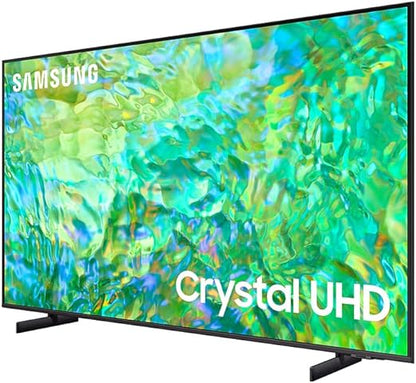 Samsung 65 Inch TV Crystal Processor 4K LED with Built-in Receiver - Black - UA65CU8000UXEG [2023 Model]