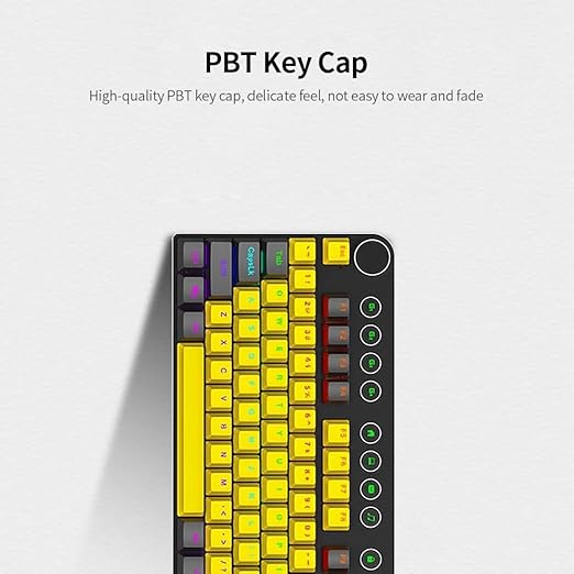 MAGIC REFINER MK-13 Gaming Mechanical Keyboard - Red Switch - Multimadia keys - Volume Wheel - Aluminium alloy panel