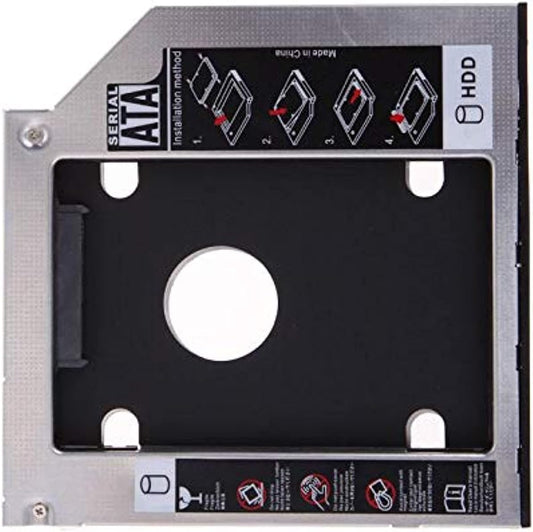 Generic 9.5mm Universal Sata 2nd Hdd Ssd Hard Drive Caddy For Cd/dvd-rom Optical Bay High Quality