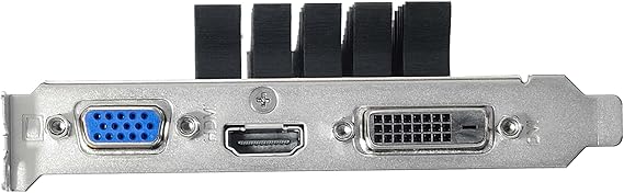 ASUS GT730-SL-2GD5-BRK GeForce GT 730 2 GB GDDR5 Low Profile Graphics Card for Silent HTPC Build (with I/O Port Brackets) - T