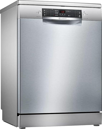 Bosch Serie 4 - Dishwasher, 60 cm - 12 place settings 5 programmes -Stainless Steel - SMS45DI10Q