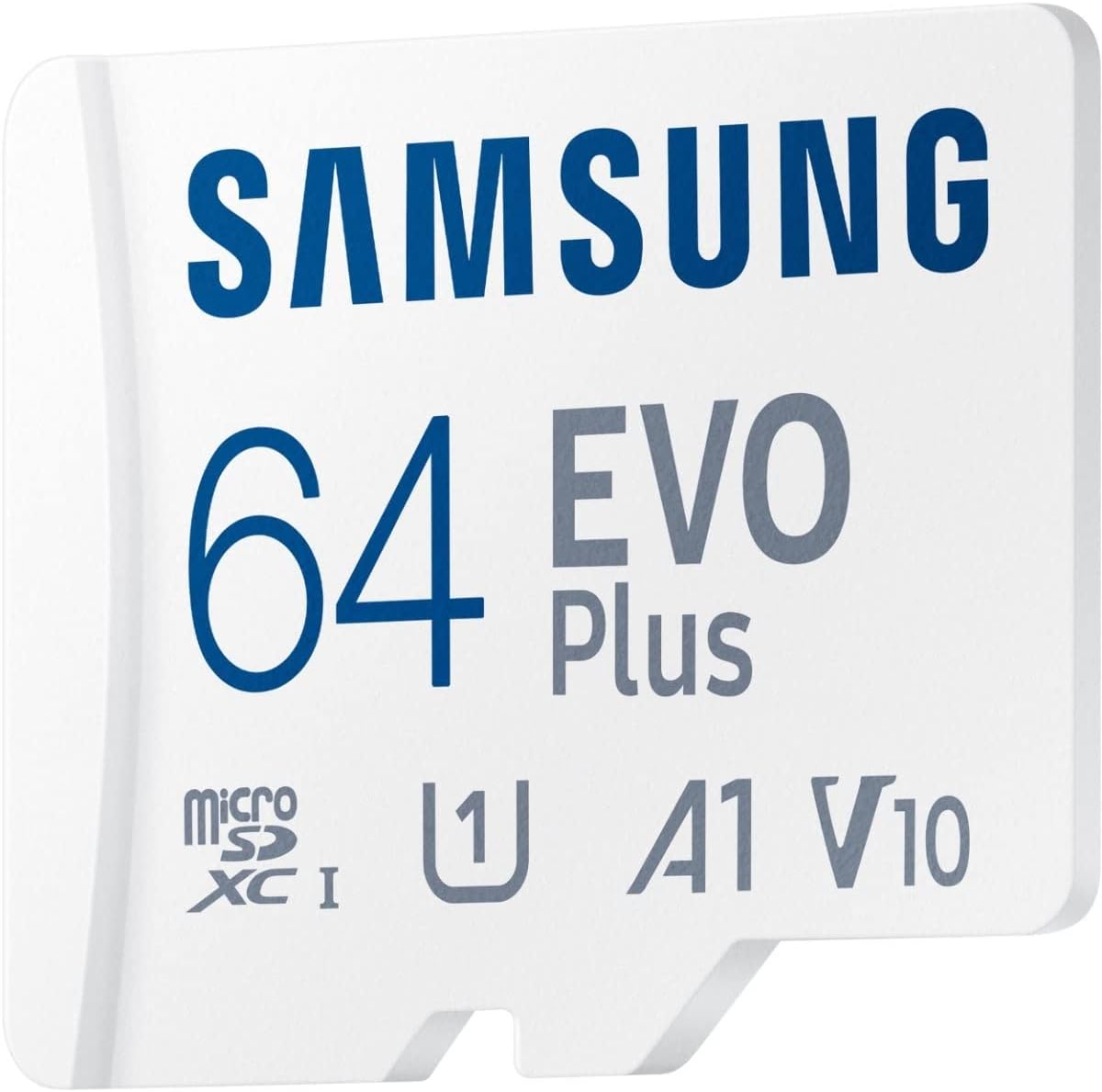 SAMSUNG Evo Plus 64GB MicroSD SDXC U1 Class 10 A1 Memory Card 130MB/S Adapter 2021