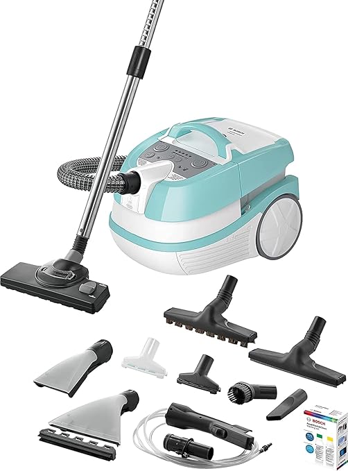 Bosch series 4 wet & dry multi functional wet & dry vacuum cleaner 2000 w motor - washes carpets, vacuums liquids, vacuums all types of floors - bwd420hyg