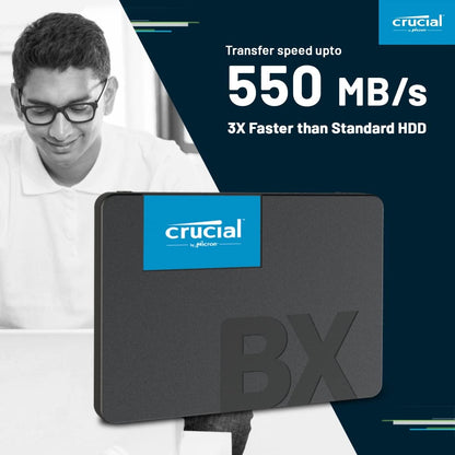 Crucial_SSD Storage-SATA 3-2.5"BX500-500GB