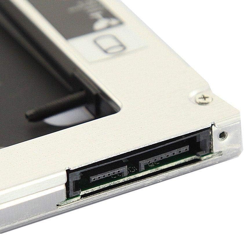 MASIONE Hard Drive Caddy 9.5mm 2nd HDD caddy Tray adapter ssd enclosure replacement for Apple Unibody MacBook Pro 13 15 17 SuperDrive for SATA to SATA 2.5"" 2.5inch Hard disk