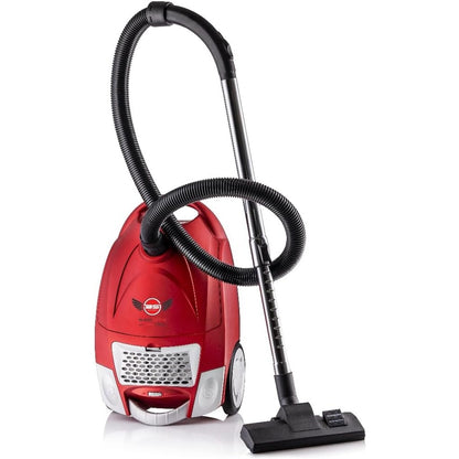 BLACK STONE BV-2500 Vacuum Cleaner 2500 Watt Healthy and Safe Filter for Protection from Bacteria and Microbes (Matte Red