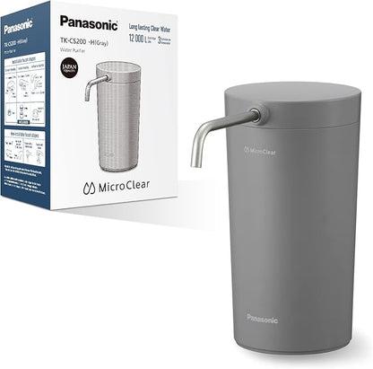 Panasonic Water Purifier, TK-CS200, 12000 ltr Cartridge- Grey- 1 Year Warranty