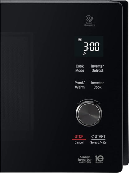 LG MH8265DIS Smart Inverter Microwave With Grill - 1200 Watt, 42 Liters, Black-(International warranty)