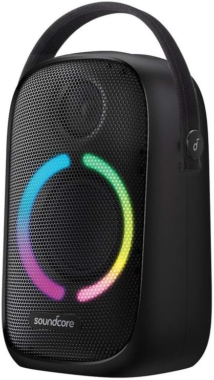 Anker soundcore rave neo portable bluetooth speaker with lights - black - 18 months local warranty