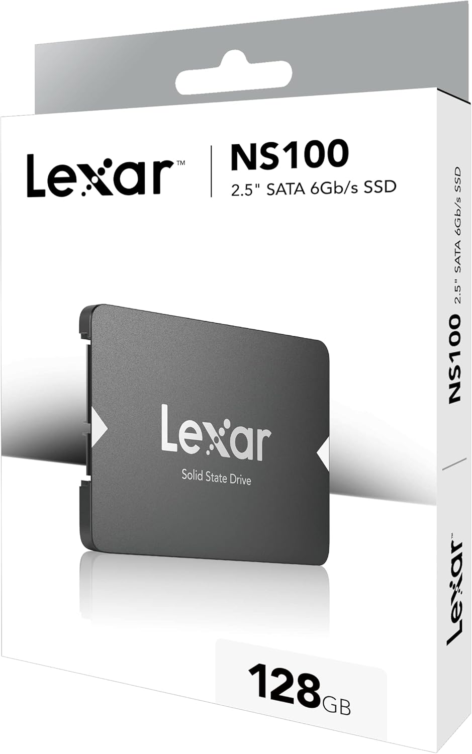 Lexar NS100 2.5-Inch SATA III 6GB/s Internal SSD, 128GB Capacity - T