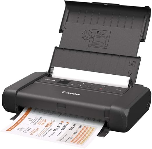 Canon PIXMA TR150 Portable Inkjet Printer with Battery