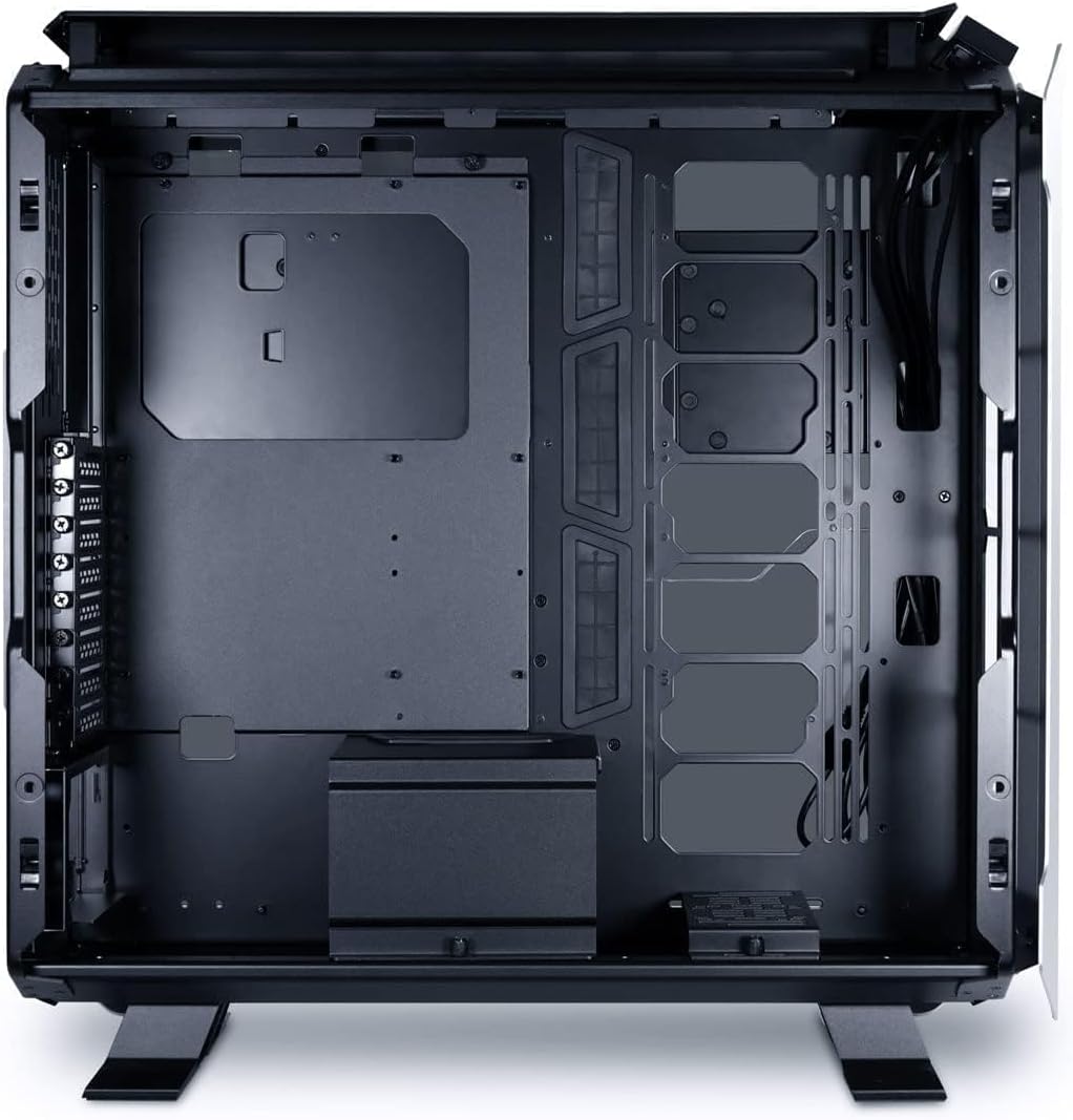 Lian Li Odyssey X Silver Tempered Glass on The Left and Right Sides, Aluminum Full Tower Gaming Computer Case - TR-01A