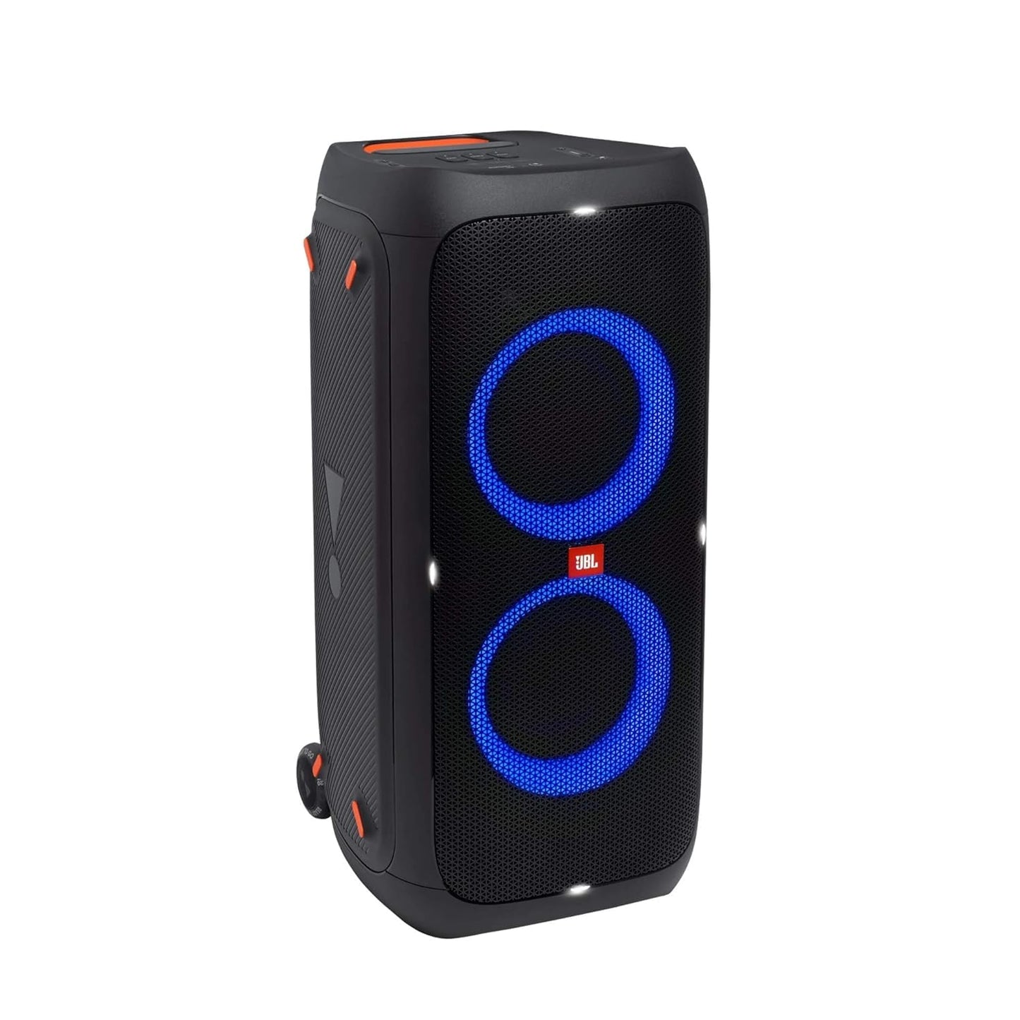 JBL Partybox310 Portable party speaker with dazzling lights and powerful JBL Pro Sound, Black, Wi-Fi