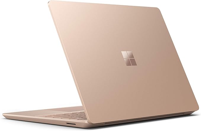 Microsoft Surface Laptop Go, 12.45 inch Laptop (Intel Core i5, 8GB RAM, 128GB SSD, Win 10 Home in S Mode) Sandstone - T